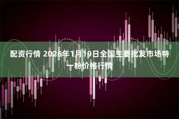 配资行情 2026年1月19日全国主要批发市场特一粉价格行情