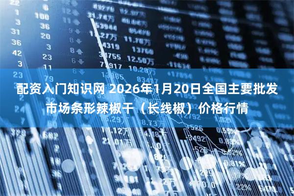 配资入门知识网 2026年1月20日全国主要批发市场条形辣椒干（长线椒）价格行情